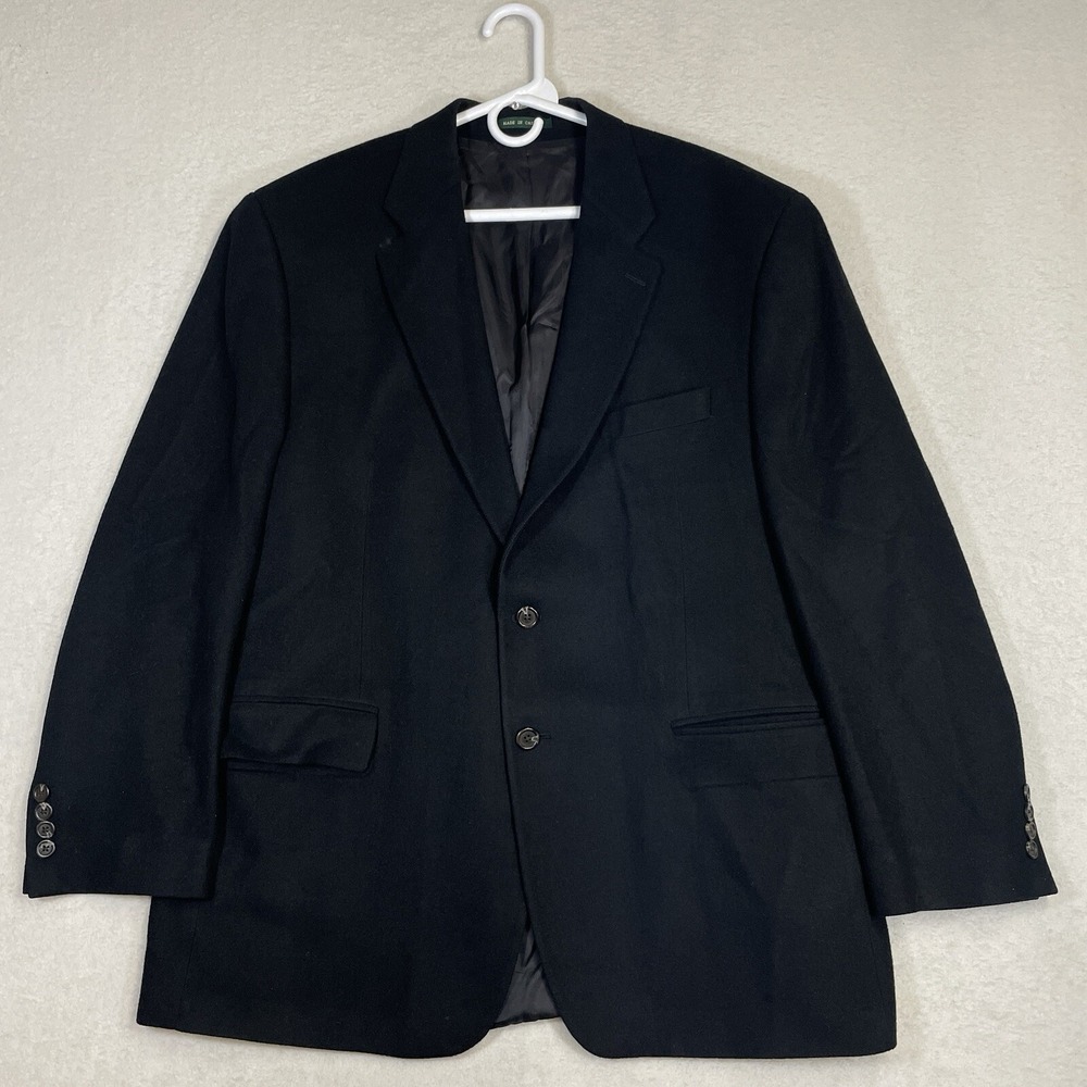 Lauren Ralph Lauren Men's Blazer 100% Camel Hair Suit Jacket Made in Canada 48R - Picture 2 of 12